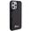 Guess case for iPhone 15 Pro 6,1&quot; GUHCP15LPSFDGSK black HC Sequin Script Metal 3666339172893