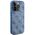 Guess case for iPhone 14 Pro 6,1&quot; GUHMP14LG4GFRB blue HC MAGSAFE PU 4G RING CLASSIC LOGO 3666339226589