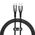 Baseus cable Glimmer USB - USB-C 1,0m black 100W 6932172617967