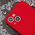 Silicon case for Samsung Galaxy S25 Plus red 5906961920331