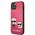 Original Case IPHONE 13 MINI Karl Lagerfeld Hardcase Ikonik Karl & Choupette (KLHCP13SPCUSKCP) pink 3666339027254