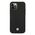 Original Case IPHONE 12 PRO MAX BMW Hardcase Leather Perforate Sides (BMHCP12LRSCSK) black 3666339011000