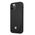 Original Case IPHONE 12 / 12 PRO BMW Hardcase Leather Perforate (BMHCP12MRSWPK) black 3666339010812