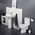 Lampa wisząca Sourcing COMPAC TPARVA 306 PA011 3/6 WHITE