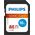 Karta Philips SDHC 16 GB Class 10 UHS-I/U1 V10 (FM16SD45B/00)