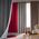 Douceur d`Interieur Zasłona termiczna na przelotkach ICEMOUNT 140 x 260 cm, brązowa