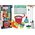 LeanToys Zestaw do Sprzątania Cleaning Set 11 Elementów AGD Mop Miotła Wiadro