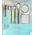 Σετ EcoTools Brighter Tomorrow EcoTools: EcoTools, μυτερό, Concealer Brush + EcoTools, Large, Eyeshadow Brush + EcoTools, Diffuse, Eyeshadow Brush + EcoTools, Precision, Highlighter Brush + EcoTools, Brush Single-eb, 13787617 79625031997