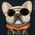 Nimmy iPhone 15 6.1" case black/black Glasses Cool Dog