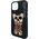 Nimmy iPhone 15 6.1" case black/black Glasses Cool Dog