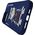 Nimmy iPhone 15 Pro 6.1" Case Blue/Blue Glasses Cool Cat