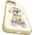 Nimmy iPhone 15 6.1" case khaki Glasses Cool Dog