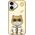 Nimmy iPhone 16 6.1" case khaki Cool&Cute 2.0 Cat