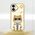Nimmy iPhone 16 6.1" case khaki Cool&Cute 2.0 Cat