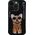 Nimmy iPhone 15 Pro Max 6.7" Case Black Glasses Cool Dog