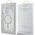 Guess GUHMP16LRGRGES iPhone 16 Pro 6.3" silver/silver hardcase Resin Gradient Glitter MagSafe