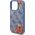 Guess GUHMP16LP4ROPEMCB iPhone 16 Pro 6.3" blue/blue hardcase 4G Flowers Print MagSafe