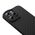 Baseus Synthetic Fiber Series Apple iPhone 14 Pro (black) + tempered glass + cleaner kit