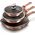 Patelnia Berlinger Haus zestaw Metallic Line Rose Gold Edition 20 24 28cm