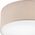 Lampa sufitowa Lamkur Lamkur Estelle 48369 plafon lampa sufitowa boho koło 1x60W E27 beżowy/biały