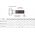 HYDROFLEX Wąż stalowy AVF 002/19/70 cm W 3/4" x Z 3/4"