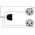 Kabel Procab Jack 3.5mm - XLR x2 1.5m czarny (CLA712/1.5)