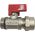 Hydroland Z.KUL.PEX.CZ ZAWÓR KULOWY Z DŁAWIKIEM MINI PEX 1/2GZX16X1/2" CZERWONY // PX-ZKW-MINI-PEX-C