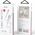 Kabel USB Yesido yesido Silikonowy Kabel CA119 18W USB-TC 1m 2A, WHITE / BIAŁY