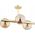 Lampa sufitowa Alfac Alfa Eral 62324 plafon lampa sufitowa 3x40W E14 złoty