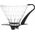 Hario Hario szklany Drip  V60-03 - Czarny