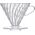 Hario Hario plastikowy Drip V60-03 - Clear