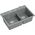 Zlewozmywak GraniteQ MARC 120 WORKSTATION GraniteQ zlewozmywak 2-komorowy 760*500*235 mm silver stone + syfon push to open + dozownik stal szcz.+ wkładka ociekowa+ Qmata +