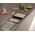 Zlewozmywak GraniteQ MARC 120 WORKSTATION GraniteQ zlewozmywak 2-komorowy 760*500*235 mm silver stone + syfon push to open + dozownik stal szcz.+ wkładka ociekowa+ Qmata +