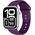Crong Liquid - Pasek do Apple Watch 44/45/46/49 mm (śliwkowy)