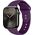 Crong Liquid - Pasek do Apple Watch 44/45/46/49 mm (śliwkowy)