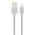 Kabel USB Nevox USB-A - Lightning 2 m Srebrny (JAB-4283127)