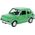 Daffi Pojazd PRL Fiat 126p Zielony