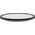 Lampa sufitowa TK Lighting TK Lighting Aqua Black Small 6901 plafon lampa sufitowa koło z przełącznikiem na obudowie 1x24W LED 3000/4000/6500K czarny/biały