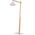 Lampa podłogowa TK Lighting Tk Lighting Oslo 5592 lampa stojąca podłogowa 1x15W E27 biała/drewniana