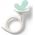 BABY ONO 1597/02 GRYZAK SILIKONOWY SNAIL