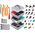 Eurokomp Zestaw spinek samochodowych 726 el. E6147
