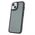 Crystal Black case for iPhone 16 6,1&quot; grey 5906961923547