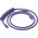 Kabel USB Glorious PC Gaming Race USB-A - USB-C 1.36 m Fioletowy (GLO-CBL-COIL-NEBULA)