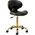 Gabbiano taboret kosmetyczny Q-4599G Złoto Czarny