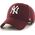 47brand Czapka New York Yankees bordowa r. uniwersalny (B-MVP17WBV-KMA)