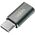 Adapter USB LogiLink USB-C - microUSB Srebrny  (AU0041)