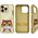 Nimmy iPhone 15 Pro 6.1" case khaki Big Eyed Pet 2.0 Cat
