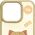 Nimmy iPhone 15 Pro 6.1" case khaki Cool&Cute 2.0 Cat