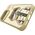 Nimmy iPhone 15 Pro 6.1" case khaki Cool&Cute 2.0 Cat