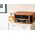 Gramofon Lenco LENCO TCD-2571 Plattenspieler Holzgeh. USB Kassette DAB+, Holz